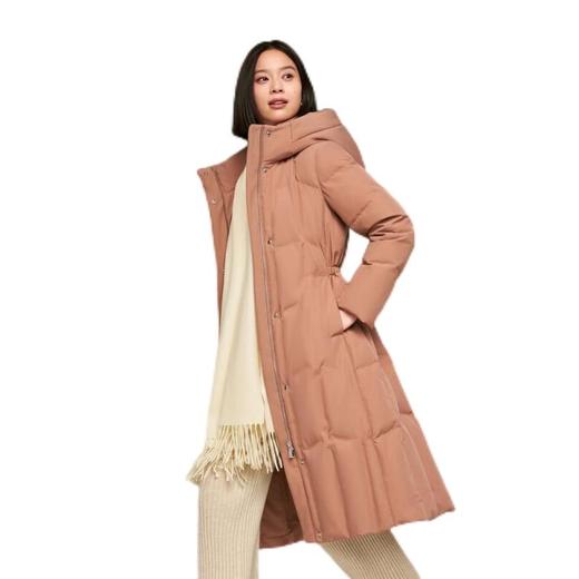 波司登 女连帽长款羽绒服 B40144146 商品图0