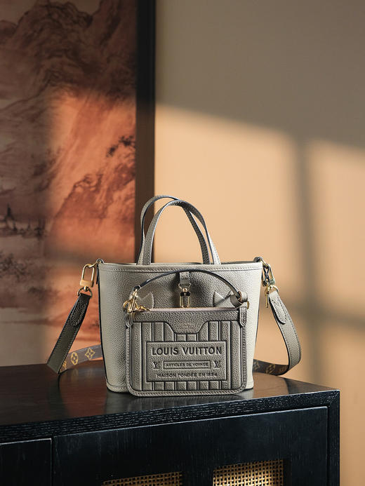 驴家 双面Neverfull Inside BB 芯片菱形跳动码系列斜挎包（JPH） 商品图12