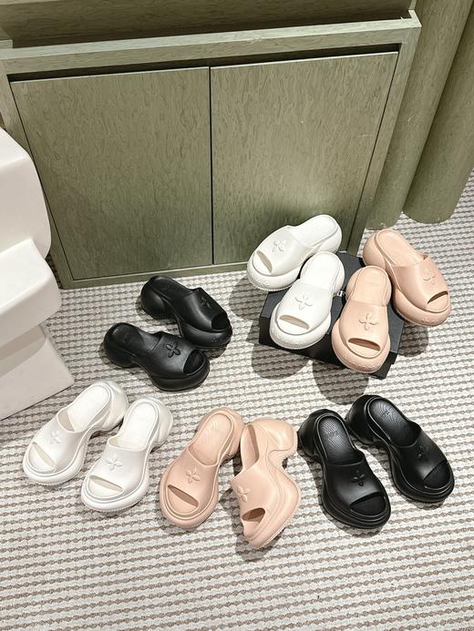 SMFK 2024ss  夏季最新火爆厚底拖鞋  （DBG） 商品图0