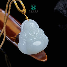 和田玉佛公吊坠约45mm