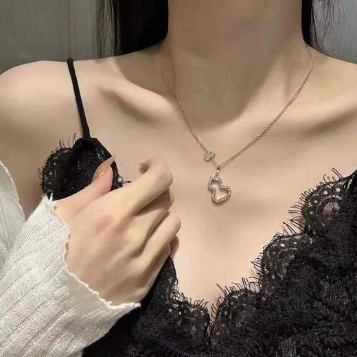 麒麟 新款葫芦项中号镂空款项链（XTY） 商品图5