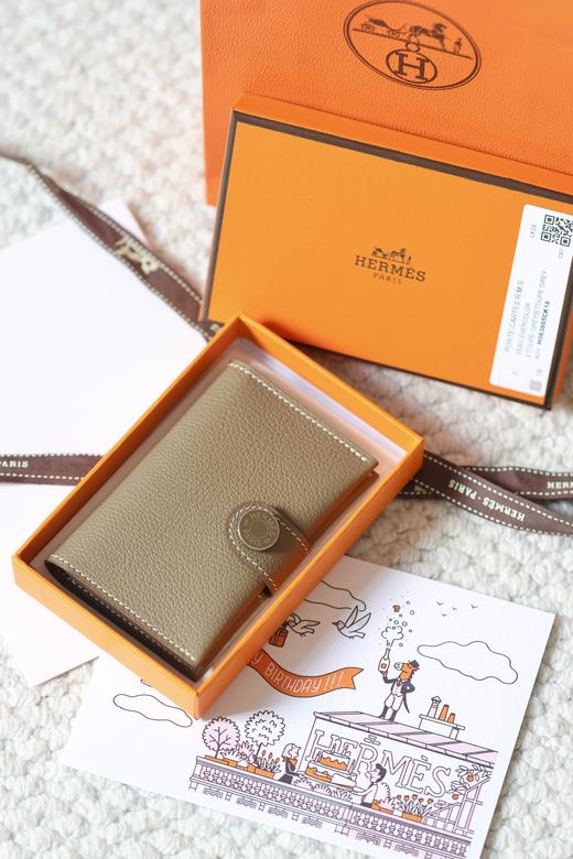 爱马仕 卡包Evergrain小牛皮（MM*YT) 商品图1