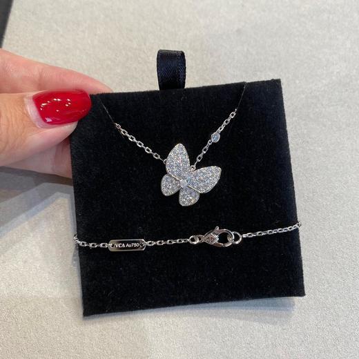梵克雅宝Vca经典满钻蝴蝶项链进口施华洛料一级钻灵动经典vca控必入款！（XTY） 商品图6
