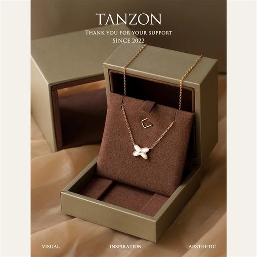 Chaumet尚美Liens结缘系列交叉单钻项链，原版定制超精工（XTY） 商品图1