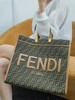 FENDI芬迪 Sunshine系列 压印老花Logo通勤大容量牛皮 阳光包托特包 购物袋 手提包 （LZ) 商品缩略图8