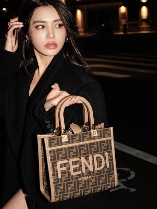 芬迪 老花Tote~新款式 牛皮配老花F和超高级皮手挽的购物袋方便实用容量十足而且日常使用率非常高~（LZ) 商品图10