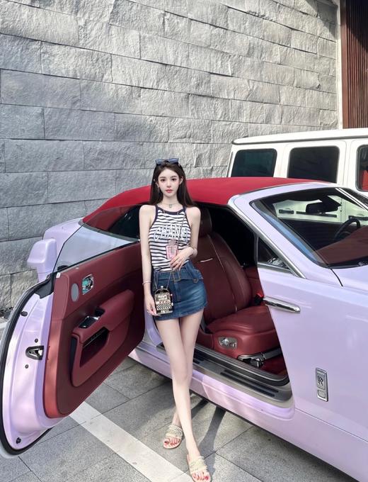 香奈儿   香透明香水瓶满钻链条项链  （XTY） 商品图1