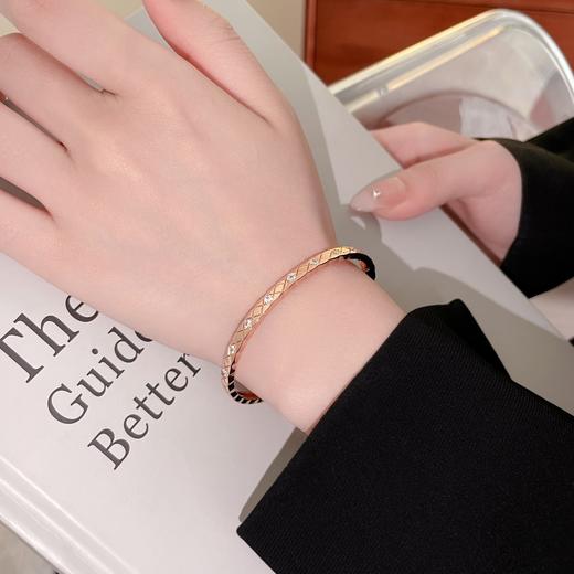 香奈儿 Coco Crush 菱格手镯半钻和无钻版（XTY） 商品图1