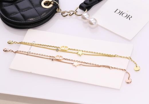 迪奥 CD星星水钻双层细链子手链（XK） 商品图1