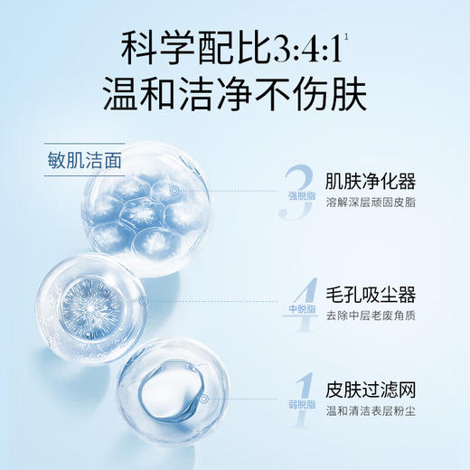 溪木源 山茶花舒缓氨基酸洁面泡沫150ml FC-XMY-200 商品图2