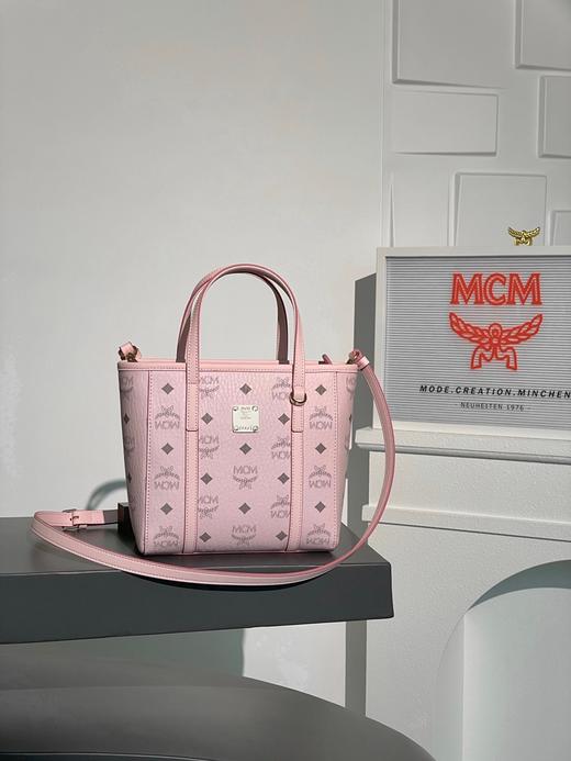 MCM  Aren Visetos Mini新版购物袋菜篮子 单肩包 斜挎包 （XM） 商品图6