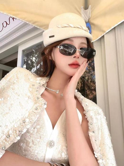 香奈儿 71559经典无框复古墨镜 Jennie同款（JH） 商品图6