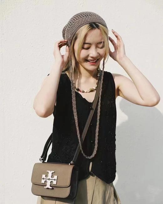 Tory Burch  荔枝纹牛皮小金砖单肩斜挎包（SS） 商品图10