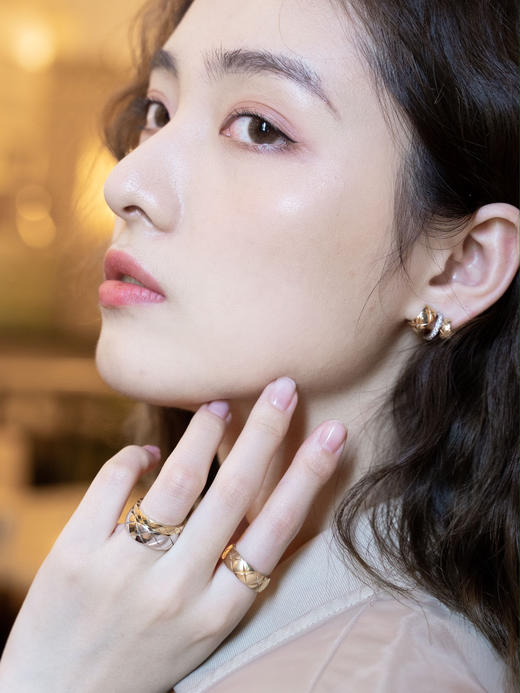 香奈儿 COCO CRUSH系列菱格纹耳环！（XK） 商品图0