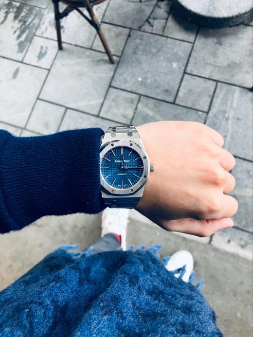 爱彼 离岸橡树系列15400ST.OO.1240ST.01 采用原版爱彼3120一体复刻机芯（ZT*SH） 商品图9