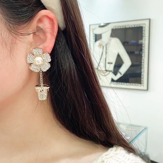香奈儿 花朵盆栽耳夹（XTY） 商品图8