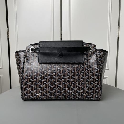 狗牙 戈雅 Rouette 购物袋，4色：黑，棕、灰、绿四色（XS） 商品图1