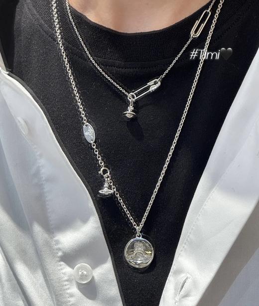 西太后 超有设计感的别针立体星球项链（XTY） 商品图8