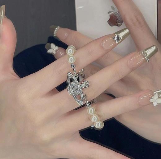 西太后 银色平面土星珍珠手链 （XTY） 商品图4