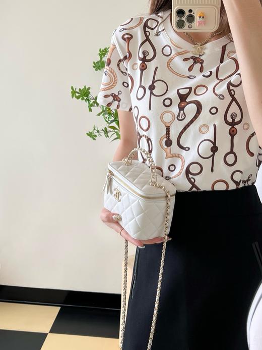 香奈儿  24s春夏  珍珠手提长盒子   手提包 单肩包 （LZ） 商品图9