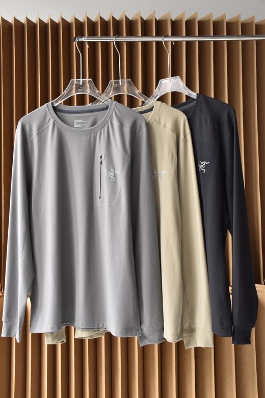 ARC 始祖鸟 家24春款户外男士RHO LT系列运动针织长袖衫 鸟家的保暖打底T！（SS） 商品图0