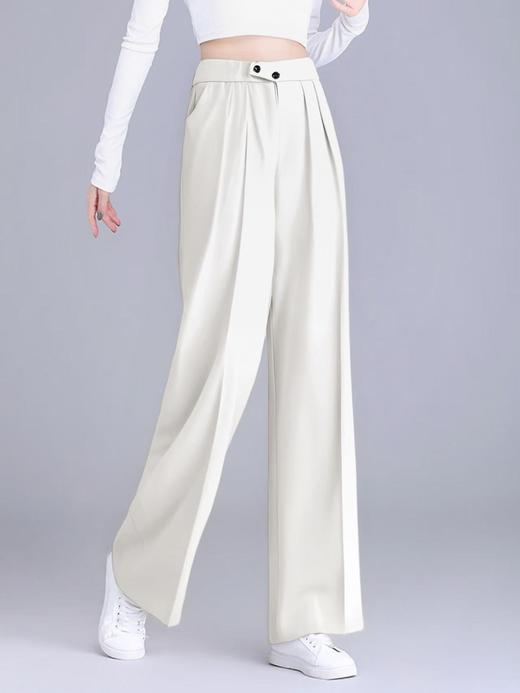 【诗铭洛可】XCY820西裤垂感斜两粒扣休闲裤B20-3 商品图2