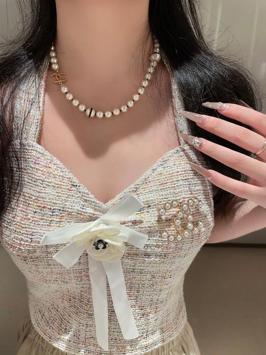 香奈儿  24s 黑白珍珠项链   （XTY） 商品图2