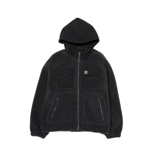 MLB 男女同款羊羔绒外套 3AFDB0146-50CGS 商品图0