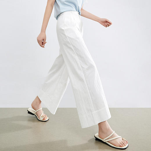 【周四狂欢价】熙世界纯棉蓝莓印花衬衫女设计感小众休闲一字肩上衣2025夏日新款 商品图3