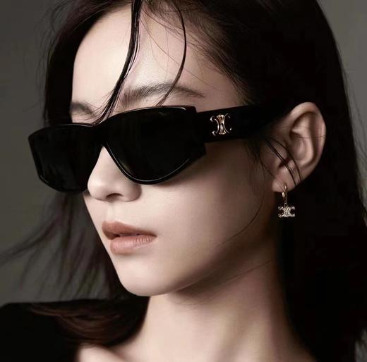 赛琳 凯旋门 CL40227U 复古猫眼形时尚太阳镜 （JH） 商品图0
