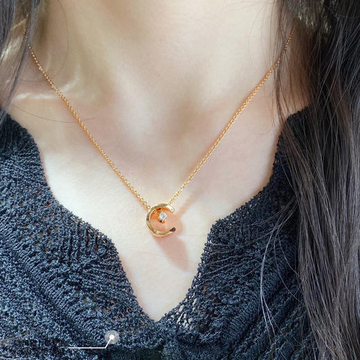 香奈儿 CoCo Crush COCO CRUSH银色金色 钻石项链（XTY） 商品图8