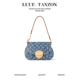 驴家 丹宁牛仔元宝 帆布包 （JPH）