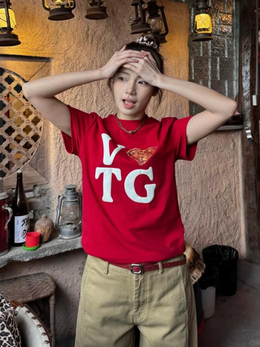 <曾小咸推荐> 字母印花短袖纯棉T 商品图4