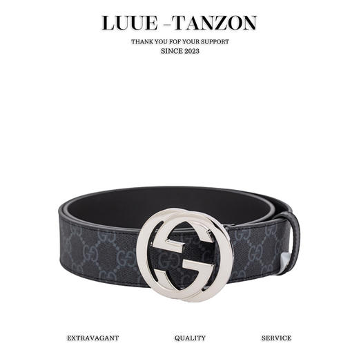 古驰-代购货级别宽度40mm 原厂底皮男款皮带【男士礼物专区】（GD） 商品图0
