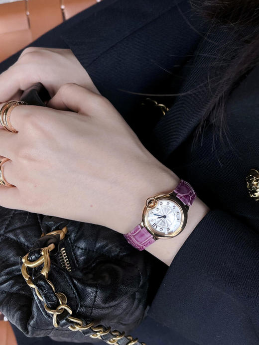 卡地亚蓝气球系列自动机械机芯 罗马刻度36mm表盘（ZT*SH） 商品图4