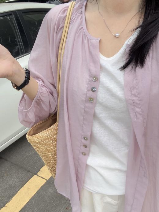 淡淡薰衣草松弛感天丝防晒空调衫 商品图8