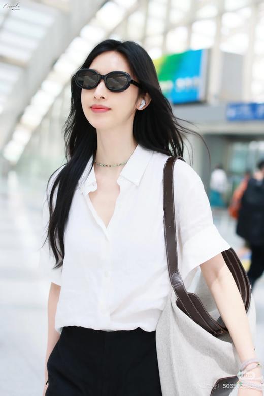 【à perles】夏日小清凉亚麻短袖 商品图1