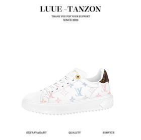 驴家-【七夕限定】渐变色 经典厚底小白鞋（DBG）