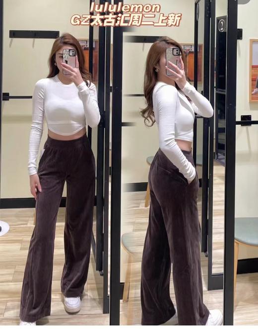 lululemon新版scuba灯芯绒阔腿裤（SS） 商品图6