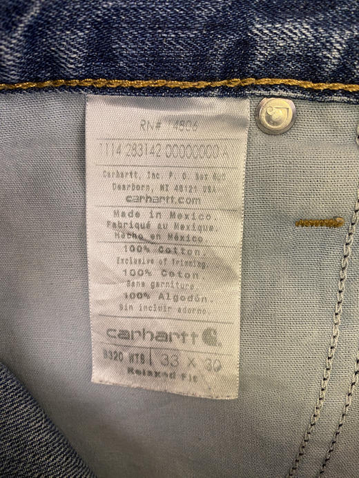 Carhartt 卡哈特 牛仔裤 工装长裤（33”） （84 cm）_WLP(3) 商品图2