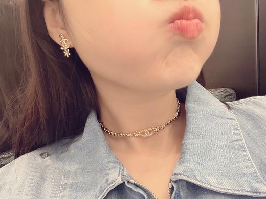 香奈儿   穿皮金花choker 项链 （XK） 商品图7