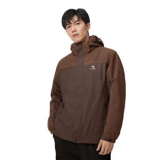 骆驼 男三合一冲锋衣 A9W214119AX 商品图7