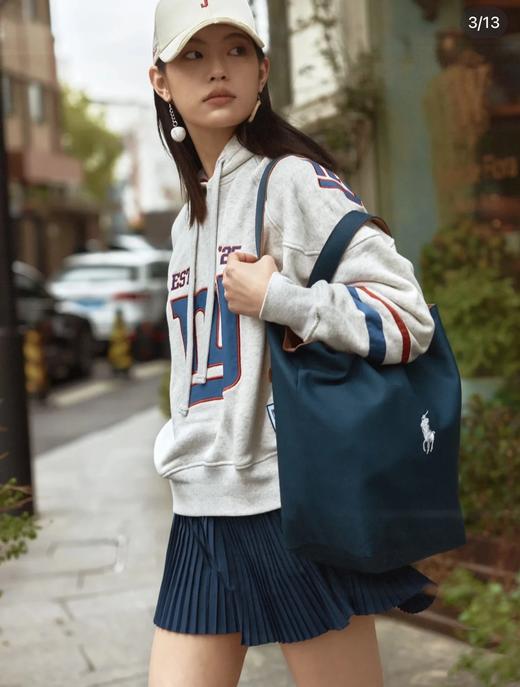 小马 拉夫双面帆布单肩包托特包 PT-1191 商品图3