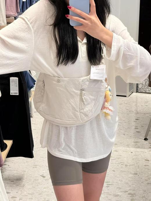 lululemon露露柜子最新款6L牛角包斜挎包饺子包可颂包（MT） 商品图11