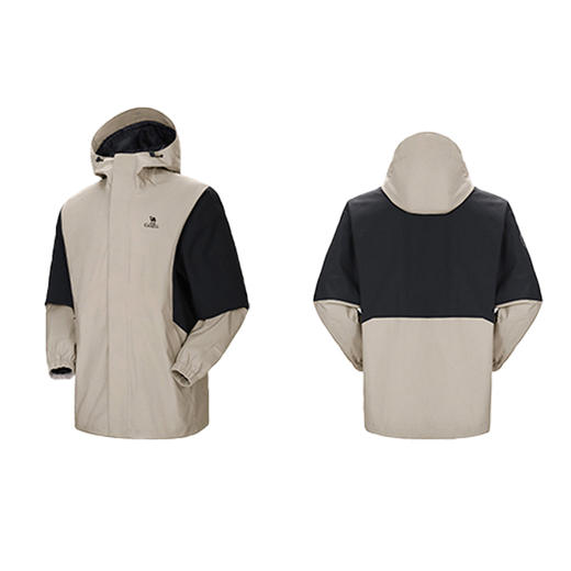 骆驼 男单层冲锋衣 AA12235456X 商品图3