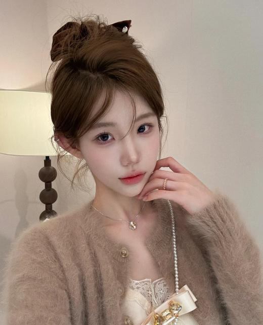 梵克雅宝 2024限量拼色镭射带钻四叶草项链（XTY） 商品图4