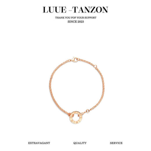 卡地亚-经典love系列 双层小饼手链 一面光面带螺丝钉（XTY） 商品图0