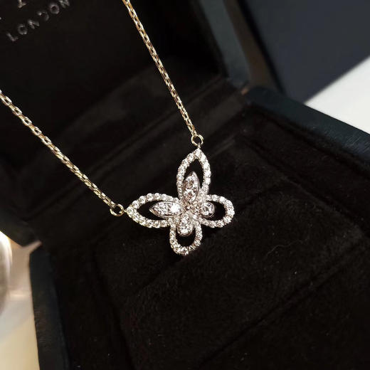 Princess满钻蝴蝶项链  手链 耳钉 合集 （XTY） 商品图0