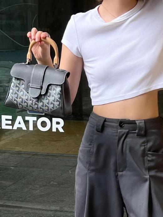 戈雅-狗牙斜挎手提西贡包渠道货 ，特定材料，狗牙包的精髓它都有！（XS）BB164 商品图3