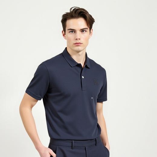 佐丹奴男装FW25新款【桑蚕丝混纺】针织Polo衫01015221 商品图0